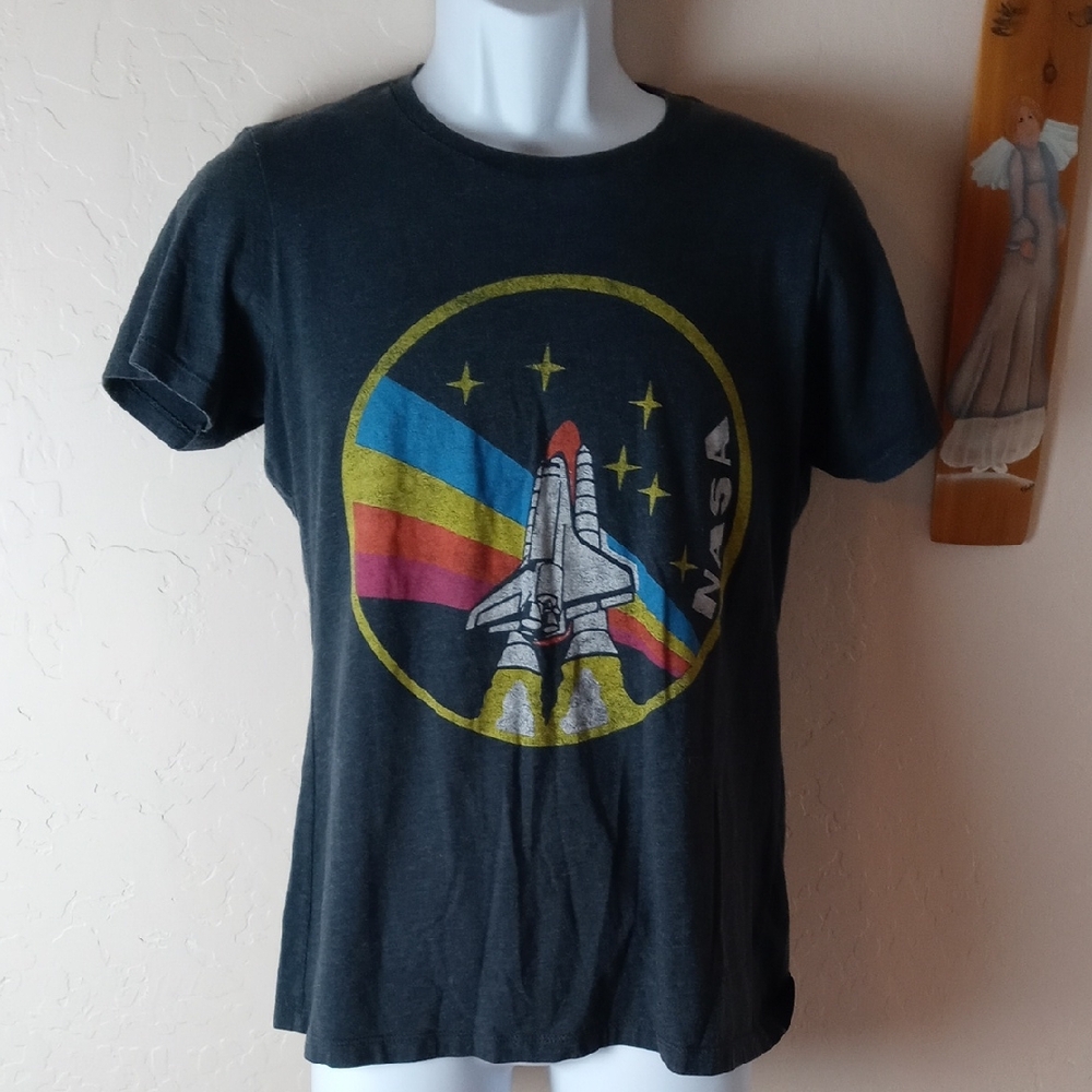 Palmer Cash NASA Graphic Tee with Shuttle Design